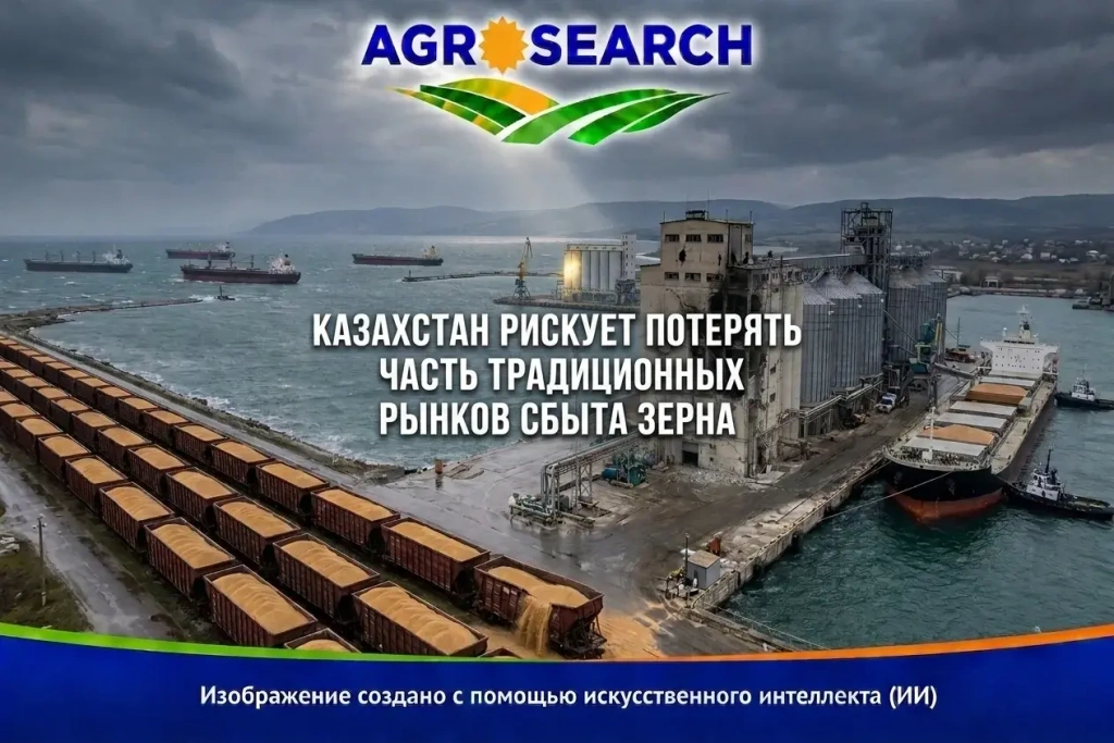 Казахстан рискует потерять часть традиционных рынков сбыта зерна