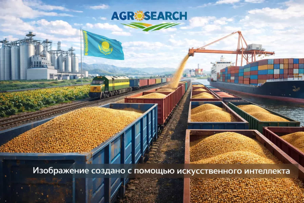 Экспорт зерна нового урожая вырос почти на 20% и достиг 6,4 млн тонн